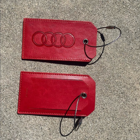 Audi Luggage Bag Tags Set of 3 - Picture 3 of 10